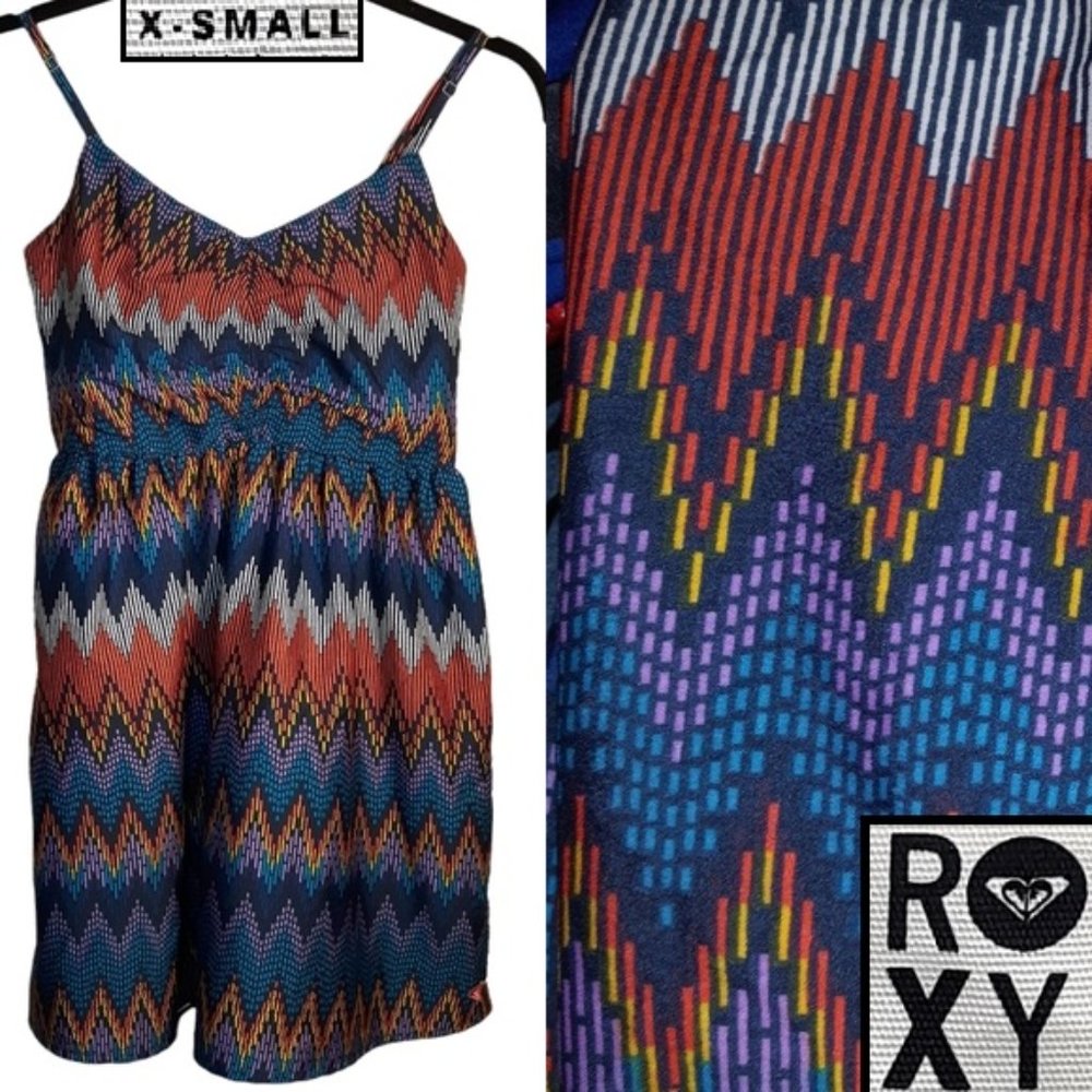 "Shorebreak" Chevron mini dress 🧾